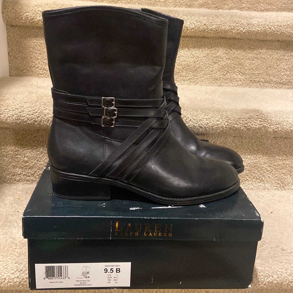 Black Leather Boots